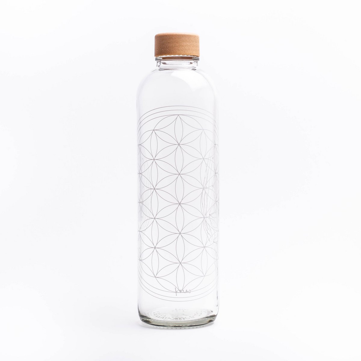 CARRY Glasflasche – Flower of Life 0,7 L