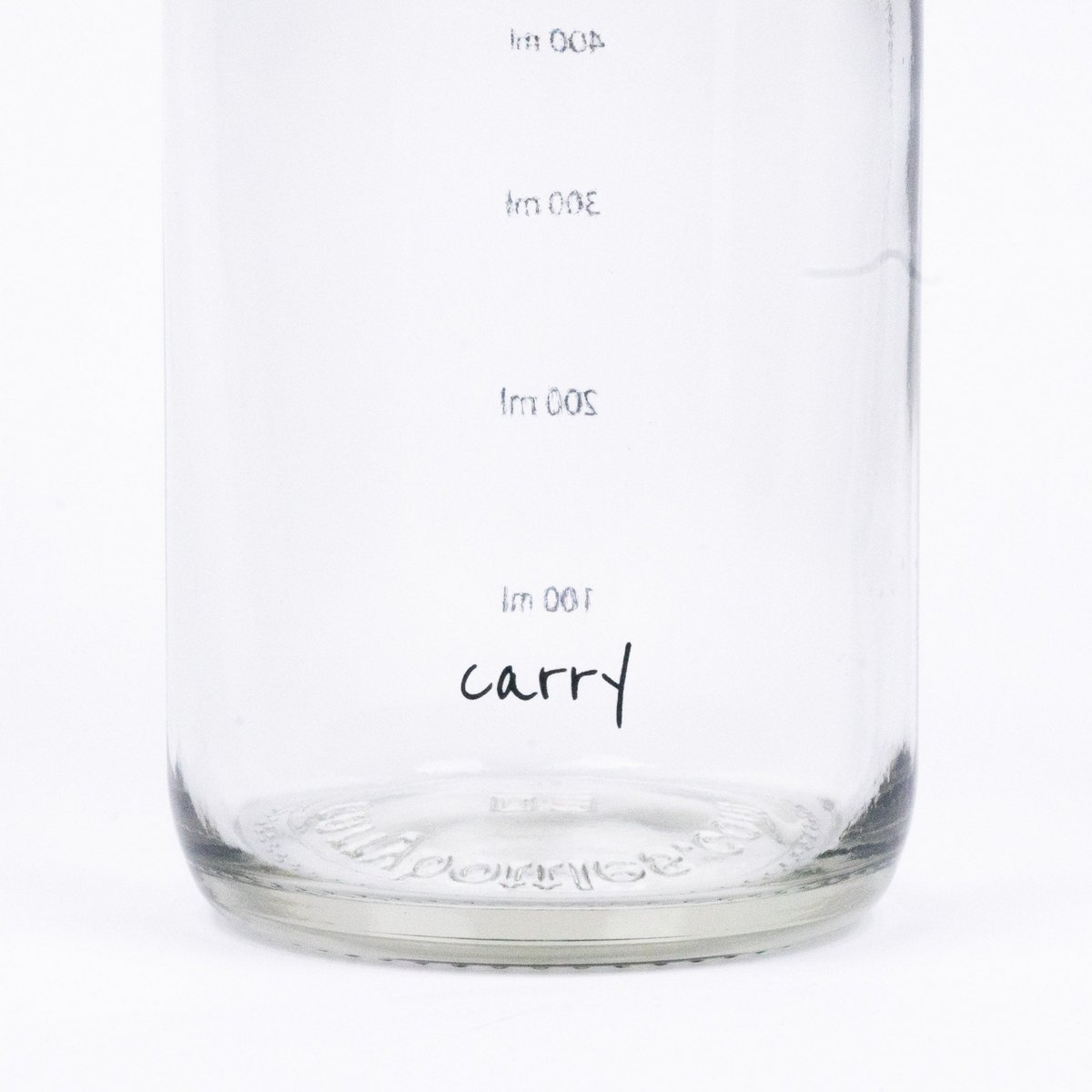CARRY Glasflasche – Hydration Booster 1,0 L