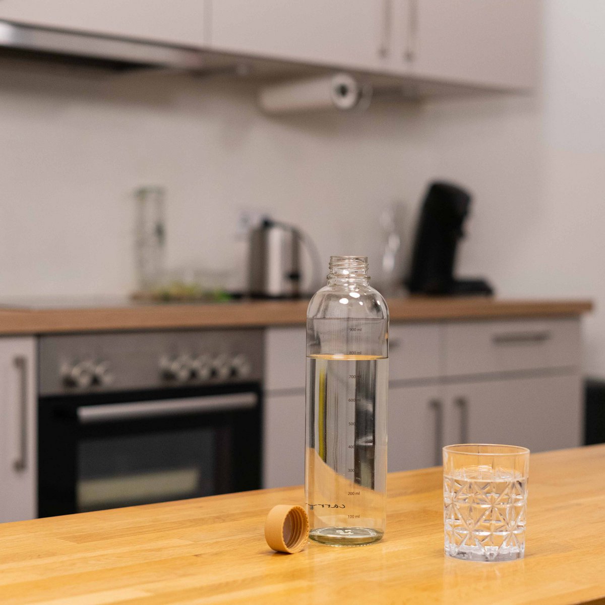 CARRY Glasflasche – Hydration Booster 1,0 L