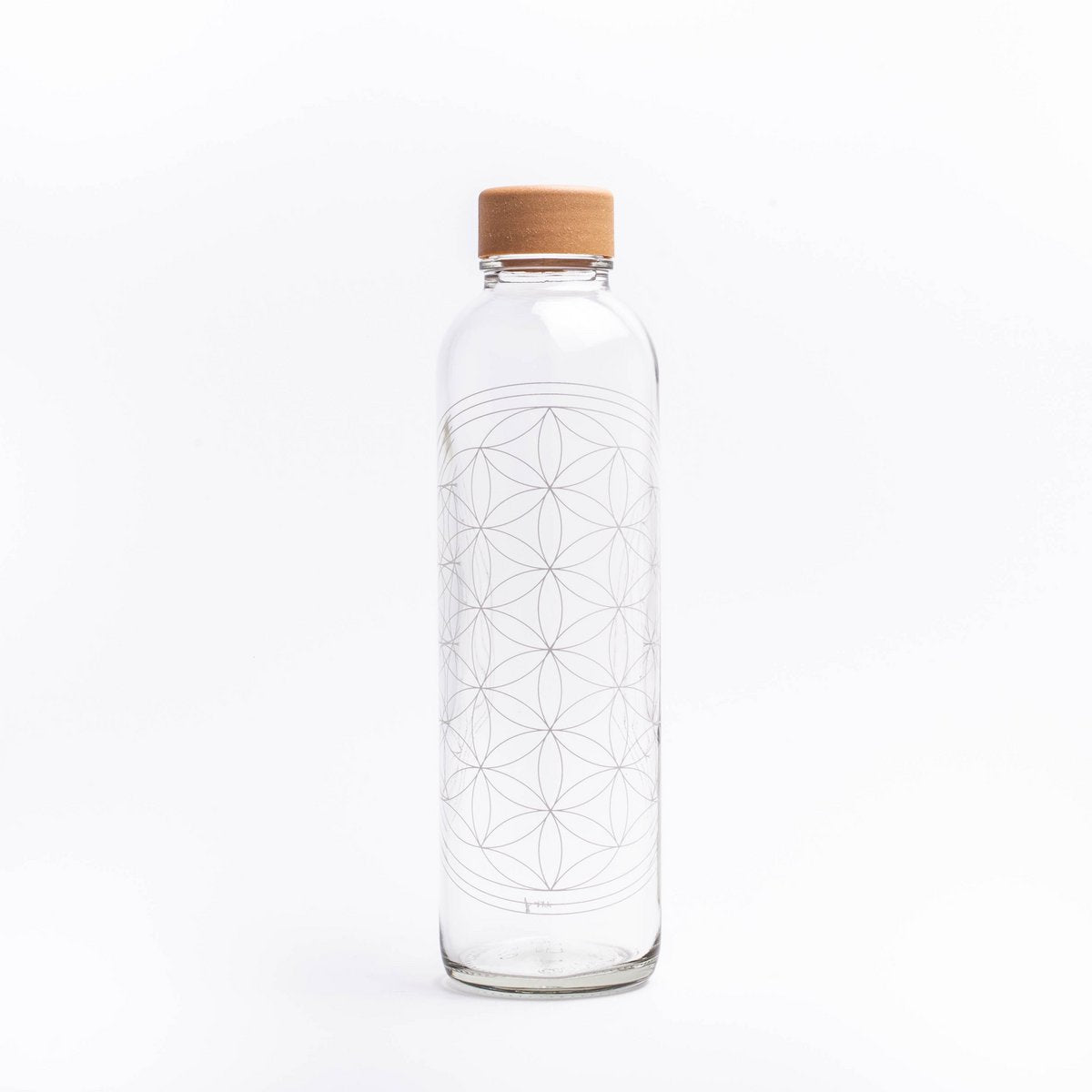 CARRY Glasflasche – Flower of Life 0,7 L