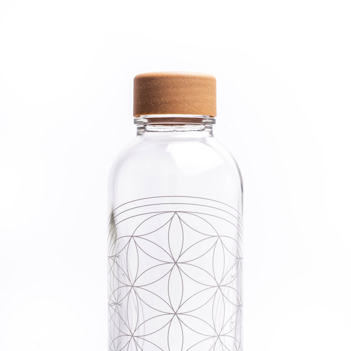 CARRY Glasflasche – Flower of Life 0,7 L