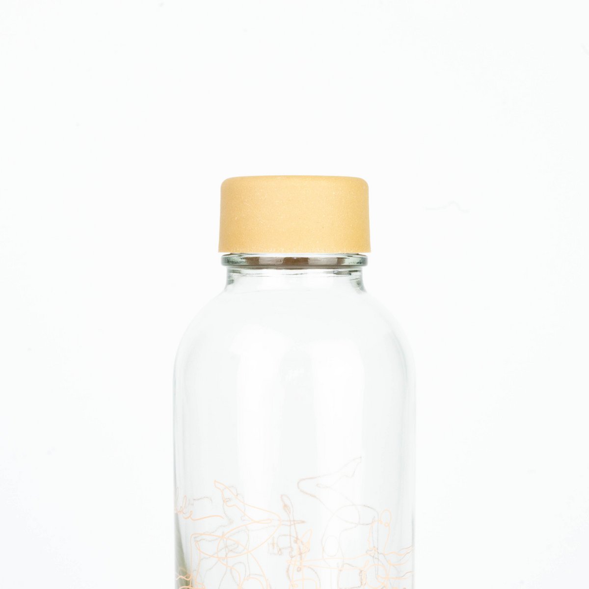 CARRY Glasflasche – Inhale & Exhale 0,7 L