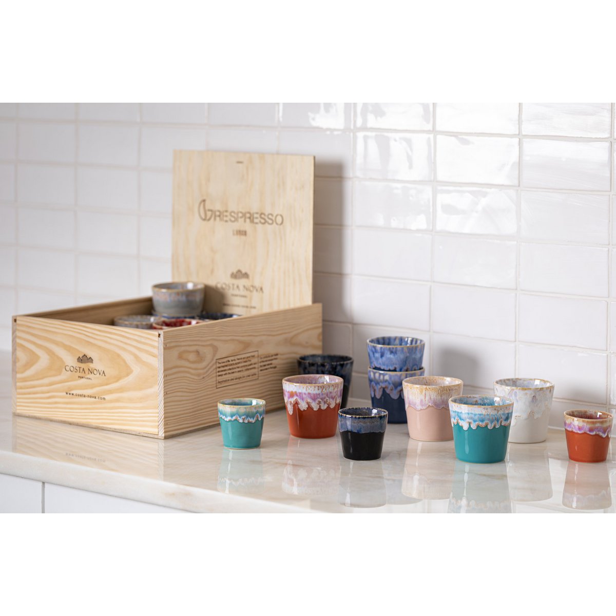 Costa Nova GRESPRESSO Lungo Cup 0.21L, 6 Stück