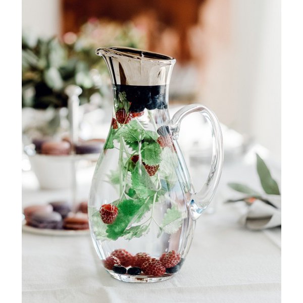 Mundgeblasener Glaskrug 1,8 L