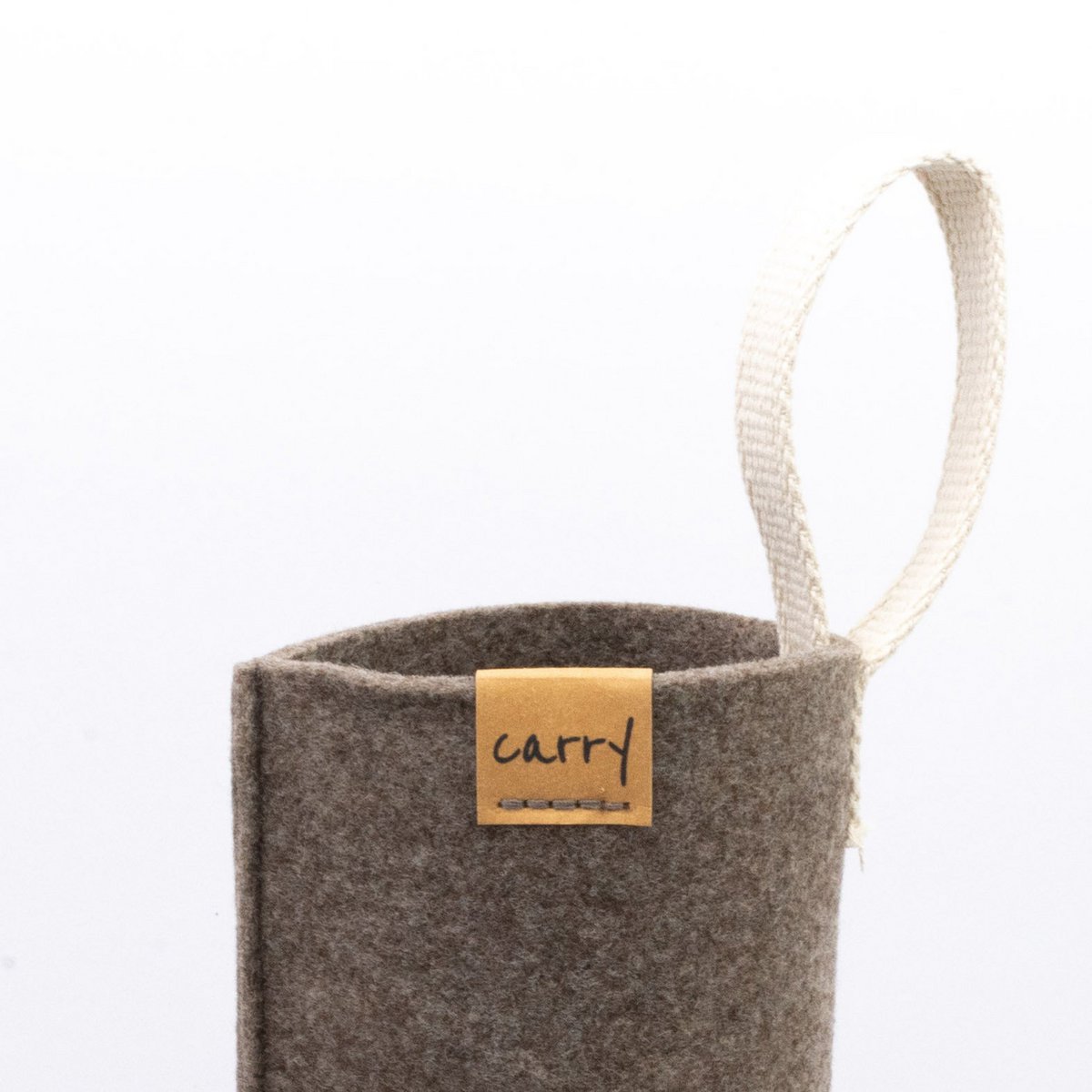 CARRY Flaschenhülle aus Filz – handgemacht & nachhaltig