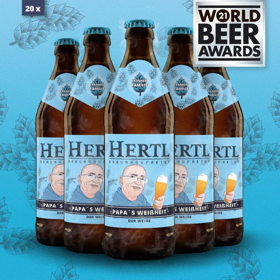 HERTL Papa’s Weißheit kaufen 20er Pack Braumanufaktur Hertl Weißbier mit Auszeichnung